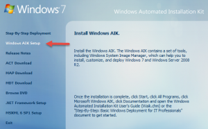 WAIK-install